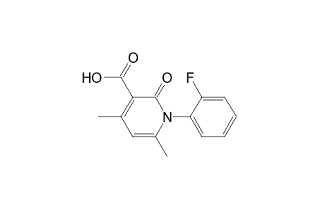 Pyridine-3-carboxylic acid, 1,2-dihydro-1-(2-fluorophenyl)-4,6-dimethyl-2-oxo-