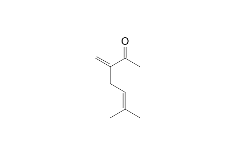 6-methyl-3-methylene-hept-5-en-2-one