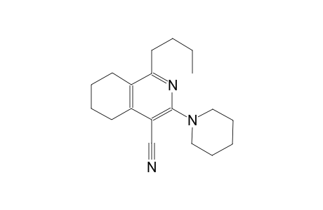 4-isoquinolinecarbonitrile, 1-butyl-5,6,7,8-tetrahydro-3-(1-piperidinyl)-