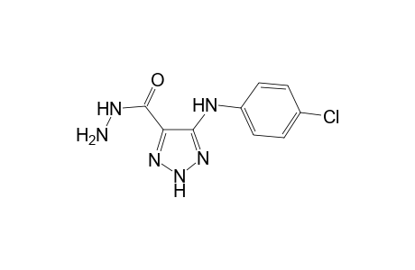 5-(4-Chlorophenylamino)-2H-1,2,3-triazol-4-carbohydrazide