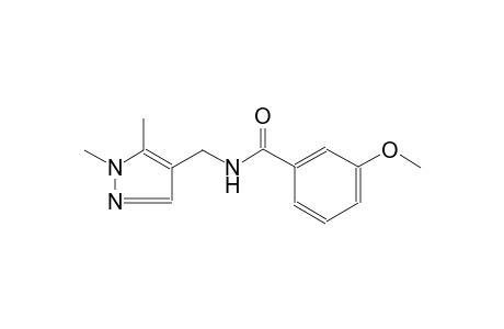 benzamide, N-[(1,5-dimethyl-1H-pyrazol-4-yl)methyl]-3-methoxy-