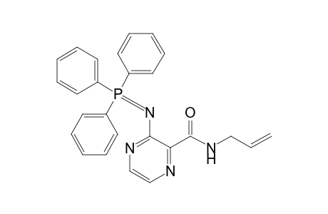 N-allyl-3-(triphenylphosphoranylideneamino)pyrazinamide