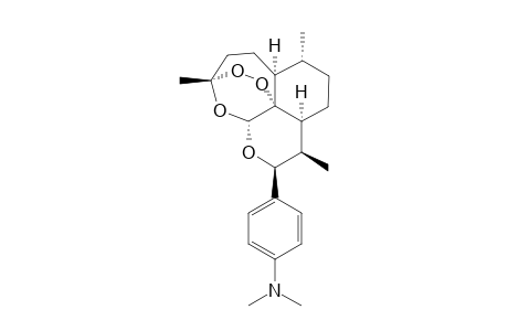 10.beta.-[4'-(N,N-Dimethylamino)phenyl]-10-deoxo-10-dihydroartemisinin