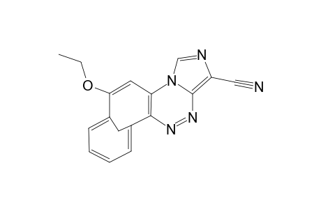 3-cyano-12-ethoxy-6,11-methanocyclodeca[g]imidazo[5,1-c](1,2,4)triazine