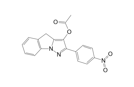 3-Acetoxy-2-(4-nitrophenyl)-4H-pyrazolo[1,5-a]indole
