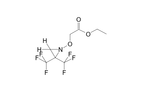 1-ETHOXYCARBONYLMETHOXY-2,2-BIS(TRIFLUOROMETHYL)AZIRIDINE