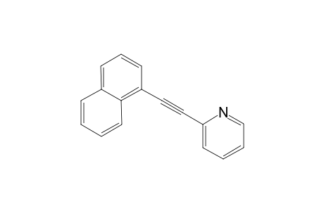 2-(Naphthalen-1-ylethynyl)pyridine