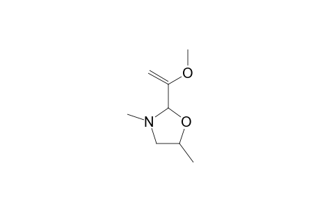2-(1-METHOXYVINYL)-3,5-DIMETHYLOXAZOLIDINE