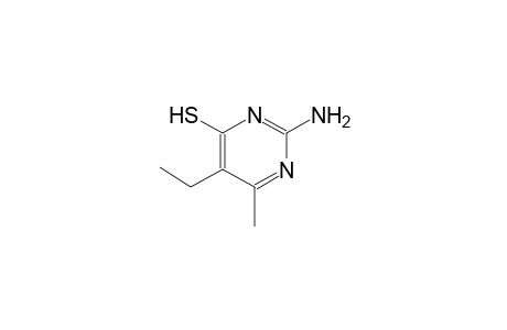 2-Amino-5-ethyl-6-methyl-pyrimidine-4-thiol