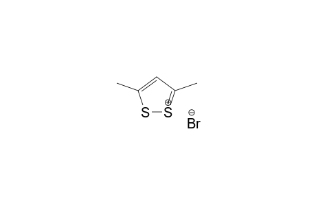 3,5-Dimethyl-1,2-dithiol-1-ium bromide