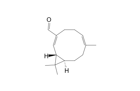 Bicyclo[8.1.0]undeca-2,6-diene-3-carboxaldehyde, 7,11,11-trimethyl-, [1R-(1R*,2E,6E,10R*)]-