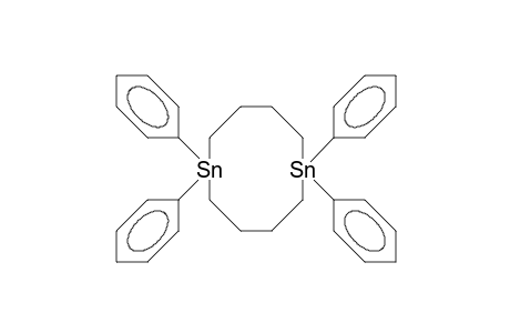 1,1,6,6-Tetraphenyl-1,6-distanna-cyclodecane