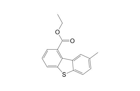 8-methyl-1-dibenzothiophenecarboxylic acid ethyl ester