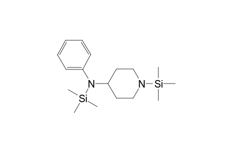 N-Phenyl-4-piperidinamine 2TMS