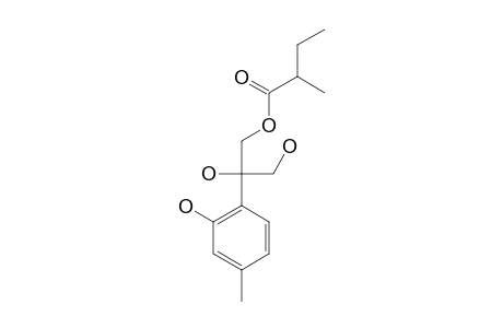 8,10-DIHYDROXY-9(2)-METHYLBUTYRYLOXYTHYMOL