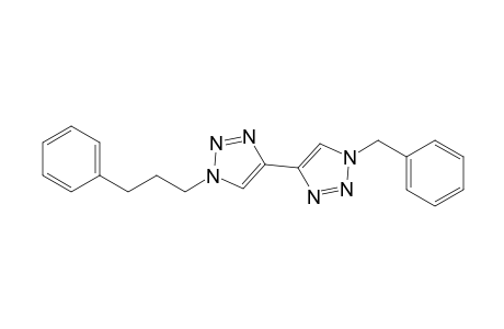 1-Benzyl-1'-(3-phenylpropyl)-1H,1'H-4,4'-bi-1,2,3-triazole