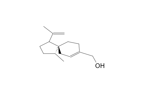 BETA-ACORADIENOL;1-METHYL-4-ISOPROPENYL-8-HYDROXYMETHYL-SPIRO-[4,5]-7-DECENE