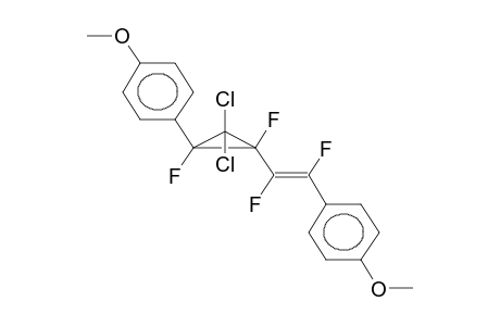 1-(PARA-ANISYL)-2-(PARA-METHOXY-TRANS-1,2-DIFLUOROSTYRYL)-TRANS-1,2-DIFLUORO-3,3-DICHLOROCYCLOPROPANE