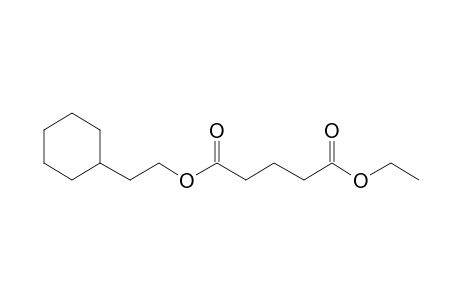 Glutaric acid, 2-(cyclohexyl)ethyl ethyl ester