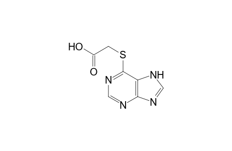 [(6-Purinyl)thio]acetic acid