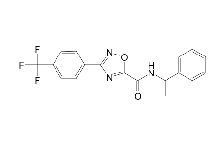1,2,4-Oxadiazole-5-carboxamide, N-(1-phenylethyl)-3-[4-(trifluoromethyl)phenyl]-
