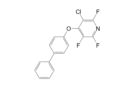 3-Chloranyl-2,5,6-tris(fluoranyl)-4-(4-phenylphenoxy)pyridine