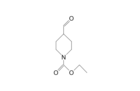 4-Formyl-1-piperidinecarboxylic acid, ethyl ester