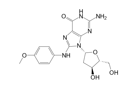 N-(Desoxyguanosin-8-yl)-4-methoxyaniline