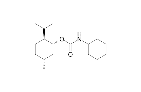 Cyclohexyl-carbamic acid (1R,2S,5R)-2-isopropyl-5-methyl-cyclohexyl ester