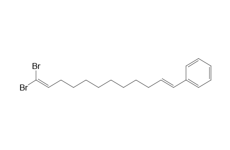 (E)-1,1-Dibromo-12-phenyl-1,11-dodecadiene