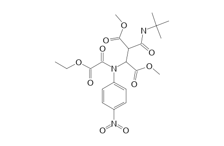 DIMETHYL-2-[(TERT.-BUTYLAMINO)-CARBONYL]-3-[(2-ETHOXY-2-OXOACETYL)-4-NITROANILINO]-SUCCINATE;MAJOR-ISOMER