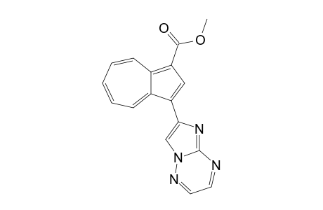 3-(6-imidazo[1,2-b][1,2,4]triazinyl)-1-azulenecarboxylic acid methyl ester