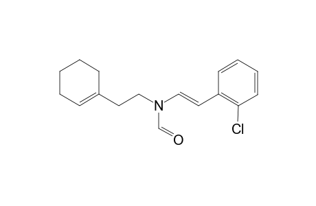 N-[2'-(Cyclohex-1'-enyl)ethy])-N-(2'-chlorostyryl)formamide