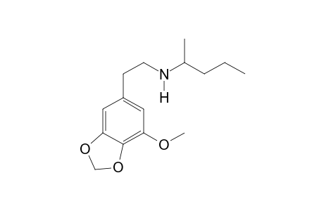N-Pent-2-yl-3-methoxy-4,5-methylenedioxyphenethylamine