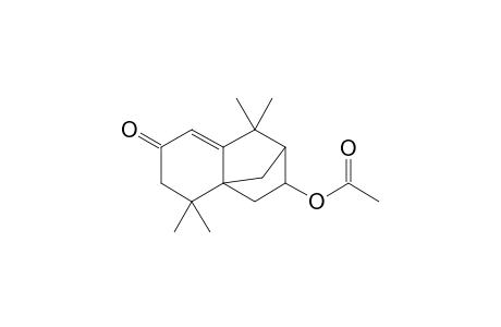 1,2,3,4,5,6-Hexahydro-3-(acetyloxy)-1,1,5,5-tetramethyl-7H-2,4a-methanonaphthalen-7-one