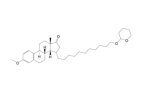 3-Methoxy-15(.alpha.,.beta.)-{11'-[(tetrahydro-2''H-pyran-2''-yl)oxy]-1'-undecyl}-1,3,5(10)-estratriene-17-one