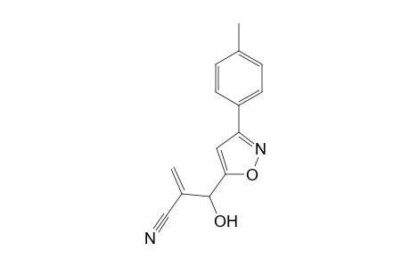 3-[3-(4-Methylphenyl)isoxazol-5-yl]-3-hydroxy-2-methylenepropanitrile