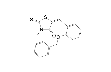 4-thiazolidinone, 3-methyl-5-[[2-(phenylmethoxy)phenyl]methylene]-2-thioxo-, (5E)-