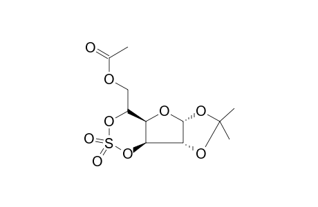 6-O-ACETYL-1,2-0-ISOPROPYLIDENE-ALPHA-D-GLUCOFURANOSE-3,5-CYCLIC-SULFATE