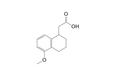 5-Methoxy-1,2,3,4-tetrahydro-1-naphthaleneacetic acid