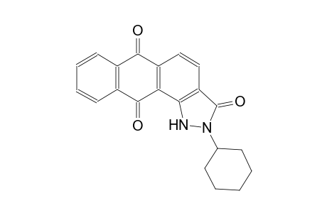 2-cyclohexyl-1H-naphtho[2,3-g]indazole-3,6,11(2H)-trione