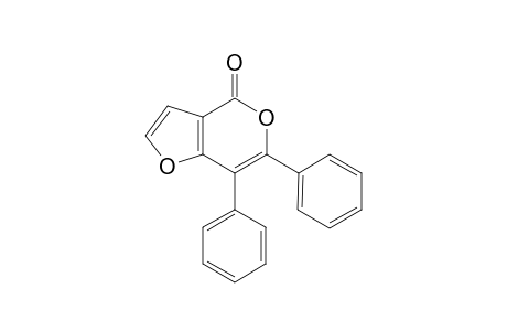 6,7-Diphenyl-4H-furo[3,2-c]pyran-4-one