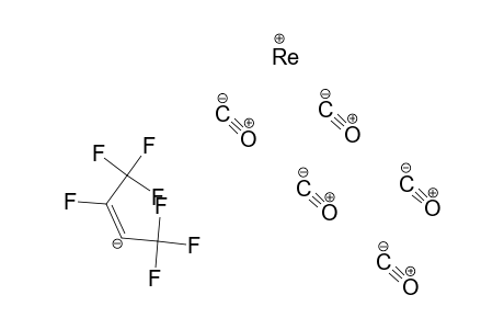 Rhenium, pentacarbonyl[2,3,3-tetrafluoro-1-(trifluoromethyl)-1-propenyl]-, (OC-6-21)-