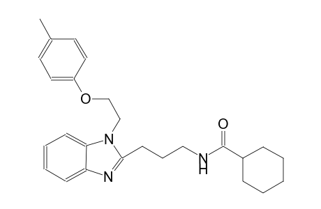 cyclohexanecarboxamide, N-[3-[1-[2-(4-methylphenoxy)ethyl]-1H-benzimidazol-2-yl]propyl]-