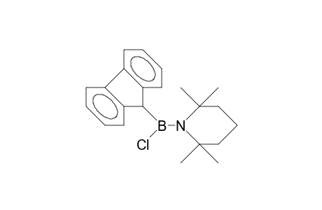 Chloro-(9-fluorenyl)-(2,2,6,6-tetramethyl-piperidino)-borane