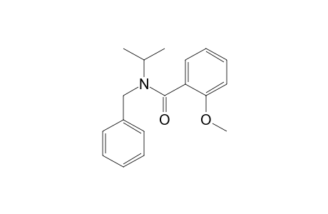 N-Benzyl-2-methoxy-N-(propan-2-yl)benzamide