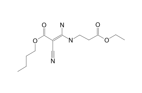 BUTYL-3-AMINO-2-CYANO-3-[[2-(ETHOXYCARBONYL)-ETHYL]-AMINO]-PROP-2-ENOATE