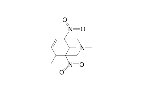 3,8,9-Trimethyl-1,5-dinitro-3-azabicyclo[3.3.1]non-6-ene
