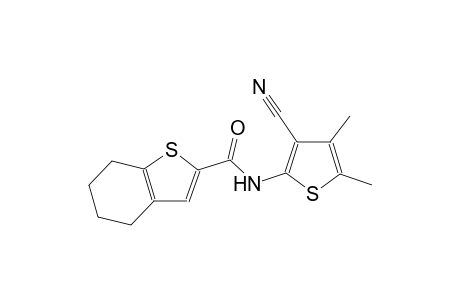 N-(3-cyano-4,5-dimethyl-2-thienyl)-4,5,6,7-tetrahydro-1-benzothiophene-2-carboxamide