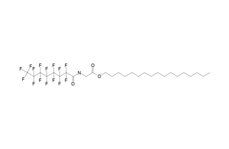 Glycine, N-pentadecafluorooctanoyl-, heptadecyl ester